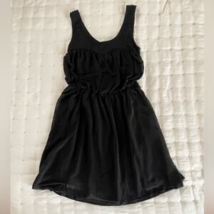 Estilo Ye Little Black Dress Women's XS | Grecian, Mini, Flouncy, Tank | NWT
